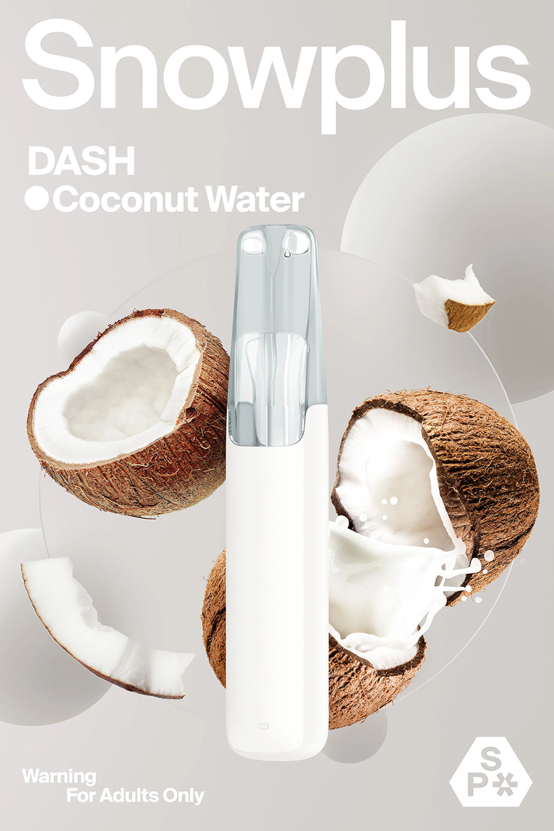 Snowplus DASH 鴨嘴獸 拋棄式 4000口